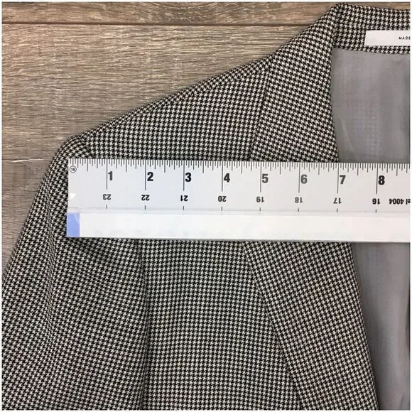 NORDSTROM Mens Blazer Sport Coat Casual Jacket‎ Size 40L Wool Silk Suit